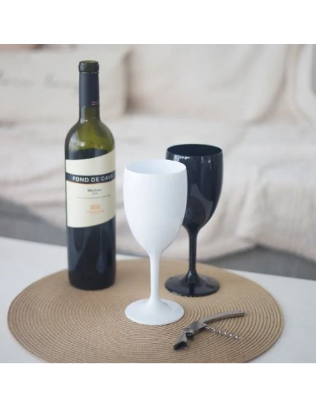 Las mejores ofertas en Copas de Vino Blanco Plástico
